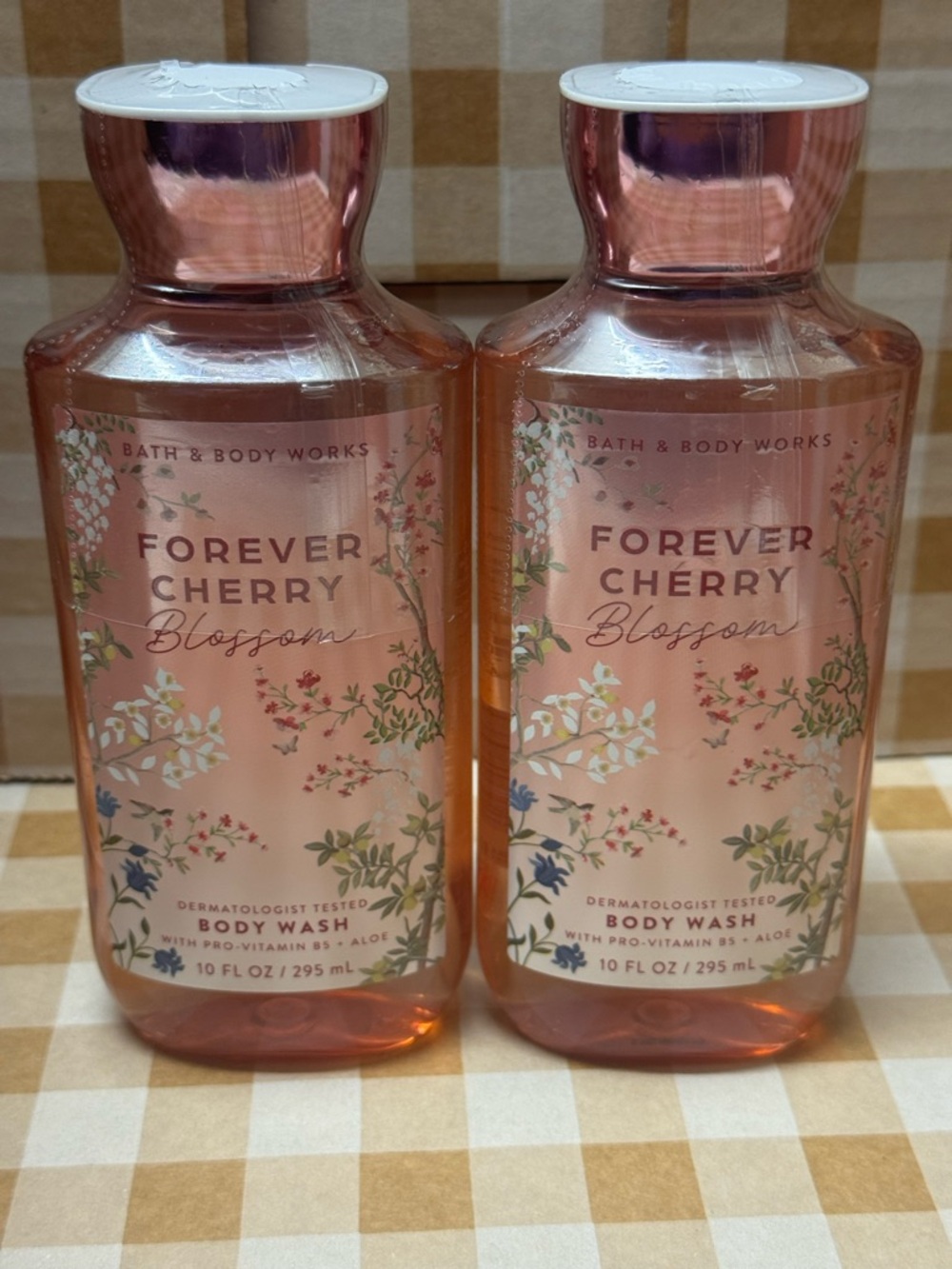 NEW B&BW (2) Forever Cherry Blossom Body Wash- Sealed